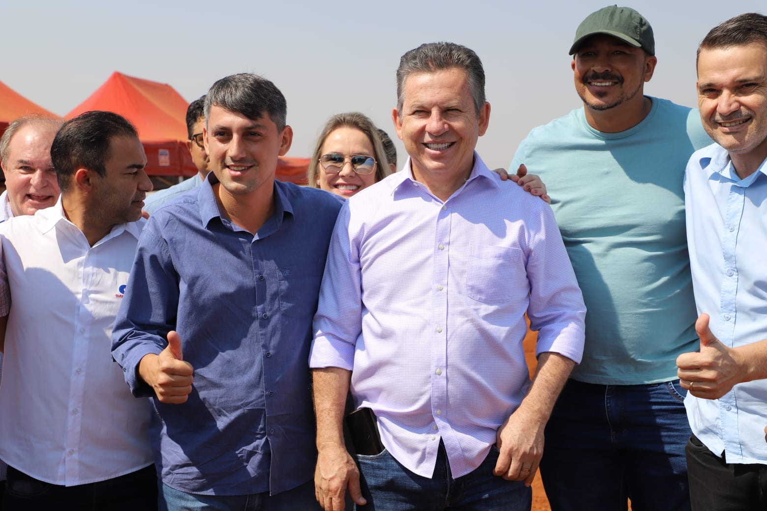 GOVERNADOR MAURO MENDES VISITA ÁREA ONDE SERÃO CONSTRUÍDAS 50 CASAS DO PROGRAMA SER FAMÍLIA EM MATUPÁ