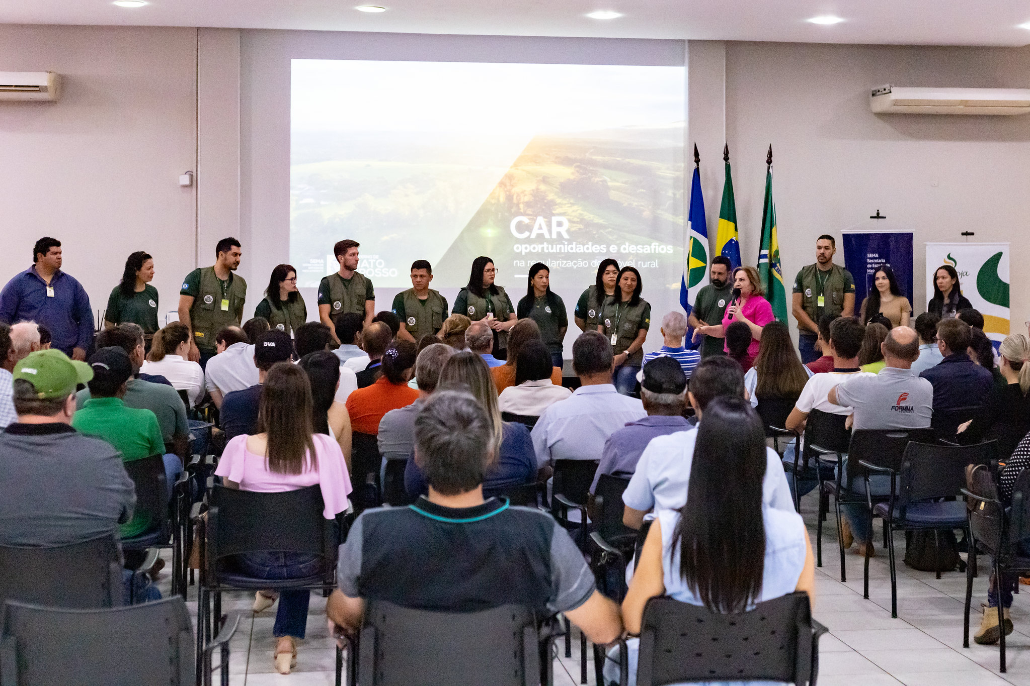 Mutirão da Sema em Sinop leva atendimento sobre Cadastro Ambiental Rural