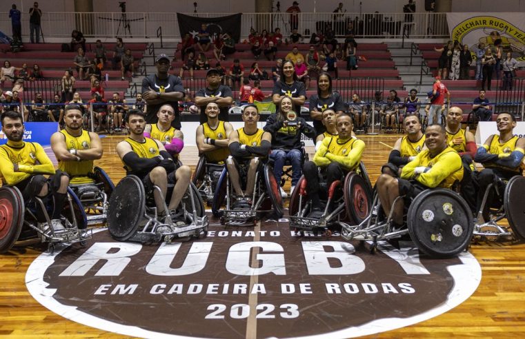 Santer é campeão do Brasileiro de rúgbi em cadeira de rodas