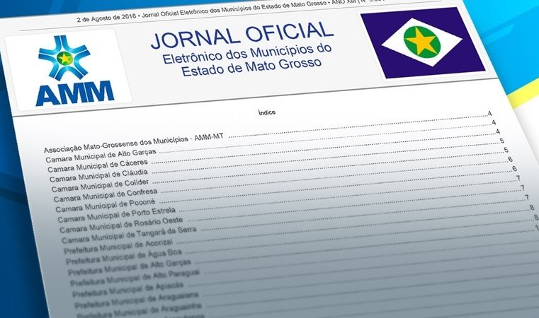 Publicações no Jornal Oficial garantem mais de R$ 5 milhões de economia para os municípios