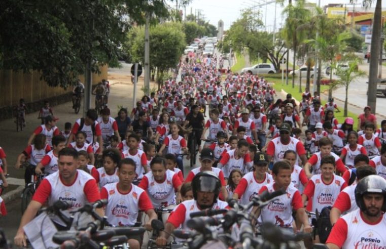 Passeio ciclístico será mês que vem em Lucas do Rio Verde; sorteio de bicicletas e R$ 2 mil