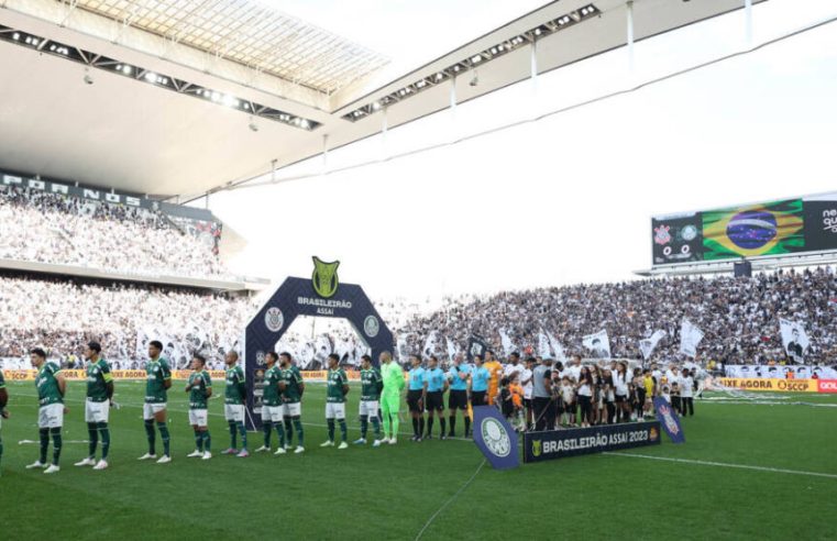 Em jogo de duas expulsões, Corinthians e Palmeiras ficam no empate pelo Brasileirão