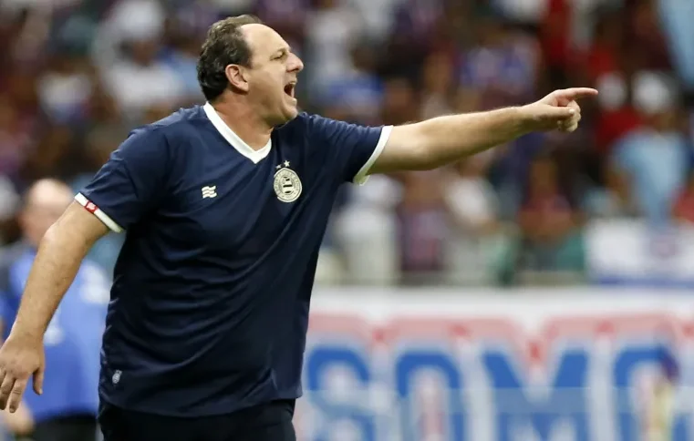 Rogério Ceni destaca “jogo abaixo” do Bahia em derrota diante do Santos