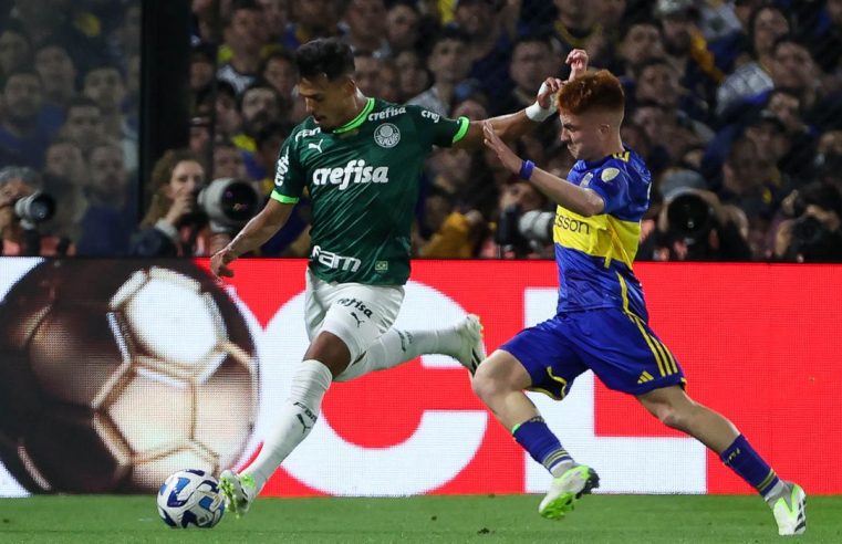 Libertadores: Palmeiras e Boca Juniors não saem do 0 a 0 na Argentina