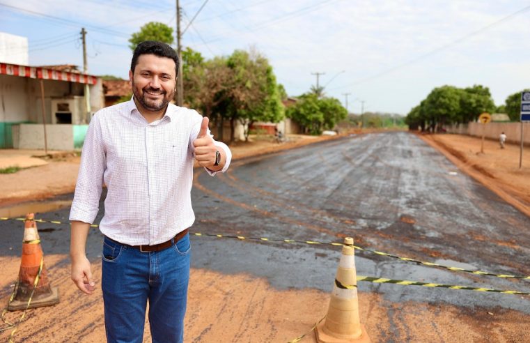 Prefeitura de Colíder está concluindo mais uma obra de pavimentação