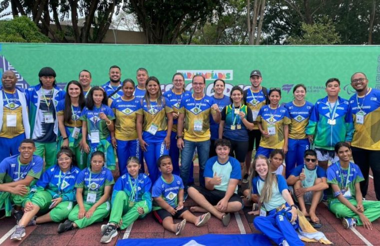Atletas de MT conquistam 50 medalhas nas Paralimpíadas Escolares em Brasília