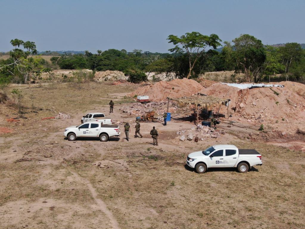 Sema-MT combate extração ilegal de minérios no Norte de Mato Grosso