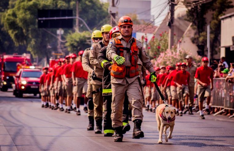Forças de segurança e 700 alunos da rede estadual vão desfilar no Dia da Independência em Cuiabá