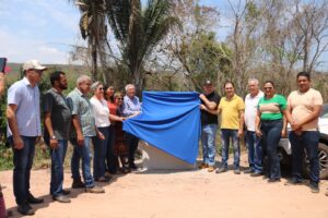 Política Dilmar Dal Bosco participa da tão sonhada inauguração da ponte Vereador Denisson Pedroso Brilhadori