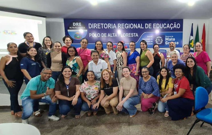 Profissionais da saúde de Guarantã do Norte participam de Oficina de Microplanejamento das Atividades de Vacinação de Alta Qualidade em Alta Floresta-MT.