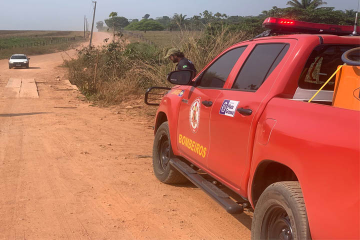 Motociclista é encontrado morto em estrada vicinal de Novo Mundo.