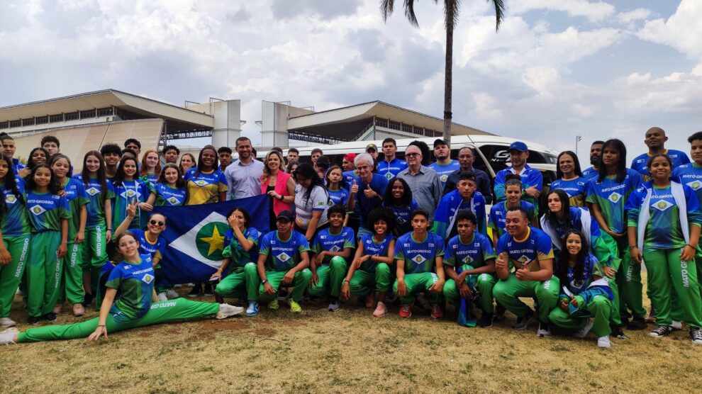 Delegação mato-grossense participa em São Paulo dos Jogos da Juventude