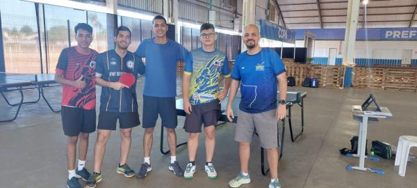 Mesa-tenistas de Sorriso participam da 4ª etapa do TMB Estadual de 2023