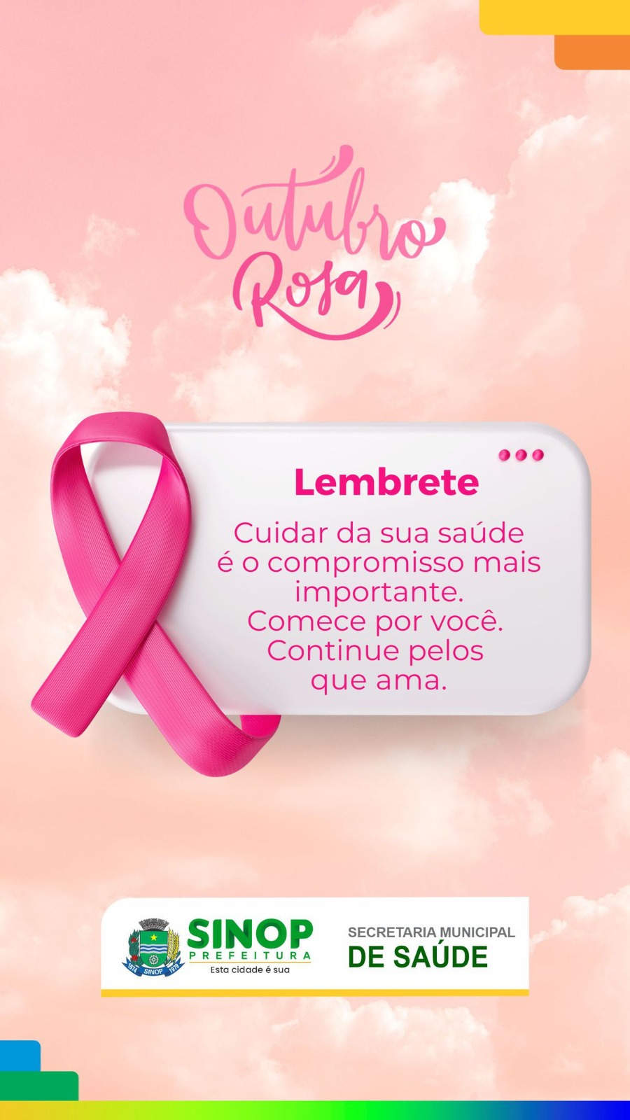 Outubro Rosa: Secretaria organiza programação especial para o mês de conscientização do Câncer de Mama