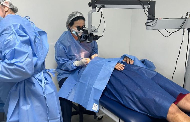 Cirurgias de catarata do programa Fila Zero beneficiam dezenas de pacientes