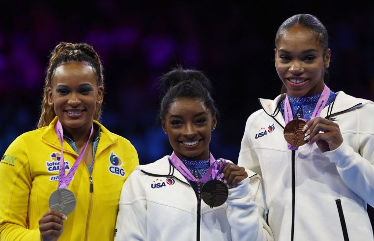 Esportes Rebeca Andrade conquista prata no Mundial de Ginástica Artística