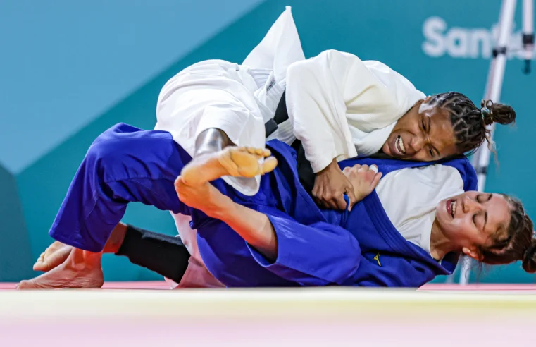 Com Rafaela Silva, Brasil domina 1º dia do judô no Pan de Santiago