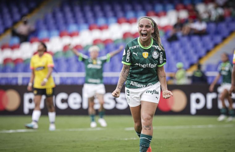 Palmeiras aplica goleada de 5 a 0 na estreia da Libertadores feminina