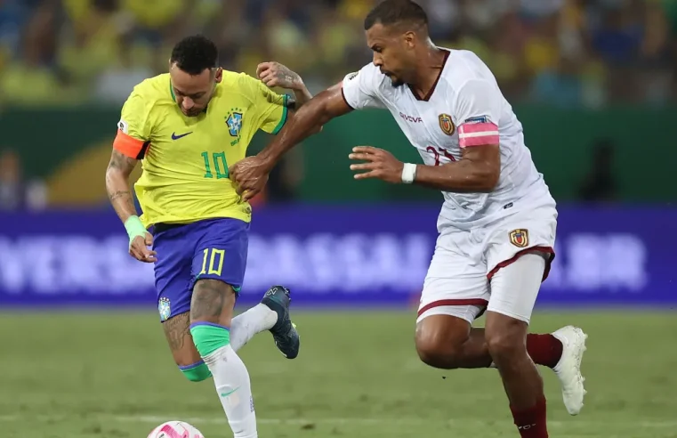 Torcedor joga pipoca em Neymar após empate entre Brasil e Venezuela; veja