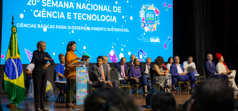 Saúde participa da 20ª Semana Nacional de Ciência e Tecnologia
