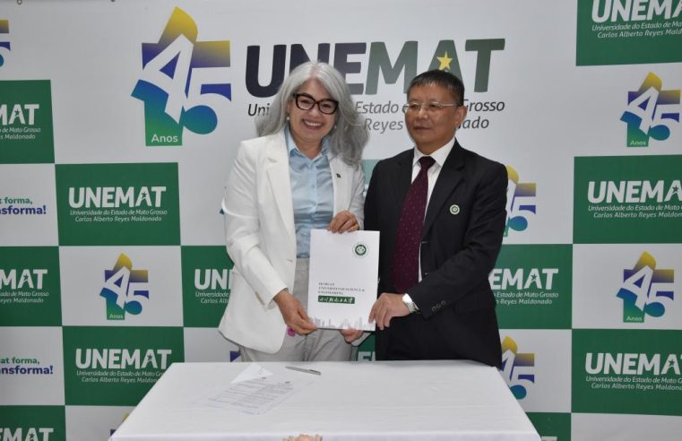 Unemat e universidade chinesa firmam acordo para intercâmbio de professores e estudantes