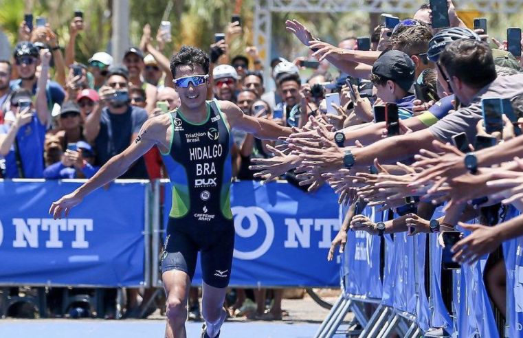 Miguel Hidalgo vence etapa de Brasília da Copa do Mundo de triatlo