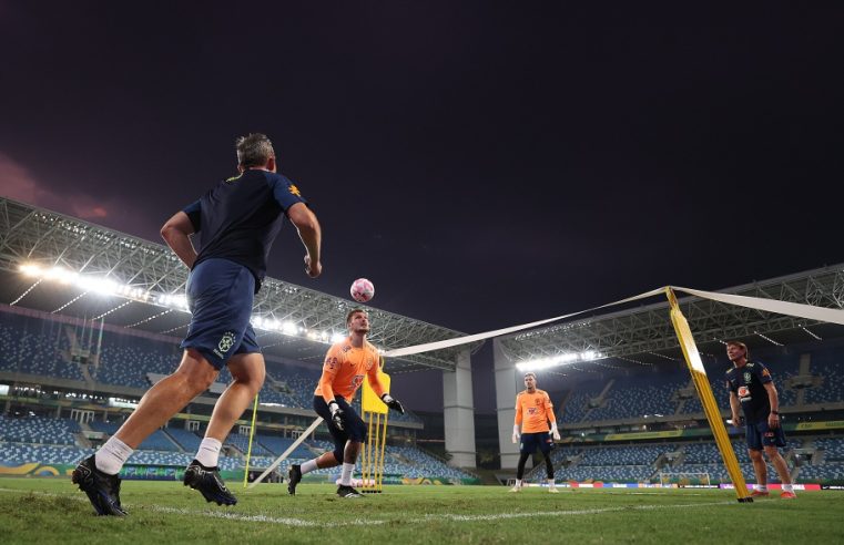 Treinos da Seleção Brasileira de Futebol na Arena Pantanal serão fechados
