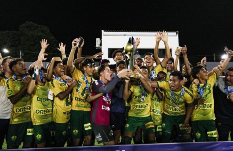 Cuiabá vence o Operário nos pênaltis e conquista o estadual Sub-15