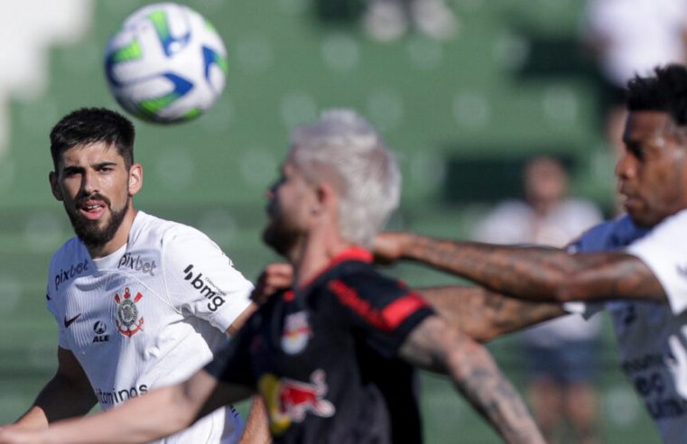 Corinthians volta a perder após seis jogos, e Bragantino segue na cola da liderança do Brasileirão