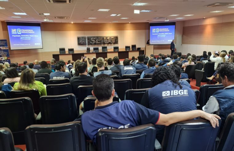 IBGE apresenta primeiros resultados do censo para Mato Grosso