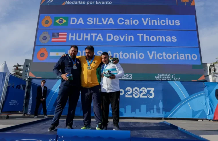 Brasil ultrapassa marca de 200 medalhas no Parapa