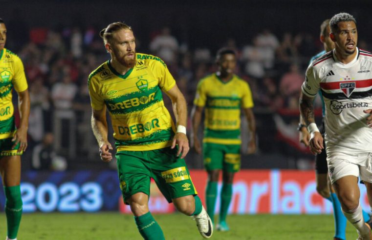Cuiabá empata com São Paulo pelo Brasileirão e fica mais próximo da vaga da Sul-Americana