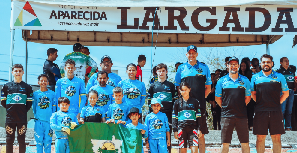 Atletas de Lucas do Rio Verde e Sorriso ficam com o vice em equipes da Copa do Brasil Central de BMX