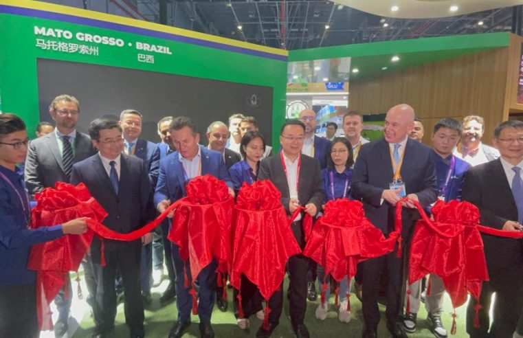 Estande de Mato Grosso é inaugurado na maior feira de importação da China