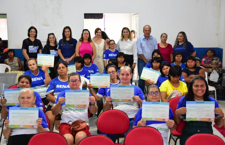 SER Família Capacita forma 23 turmas em 18 municípios de Mato Grosso