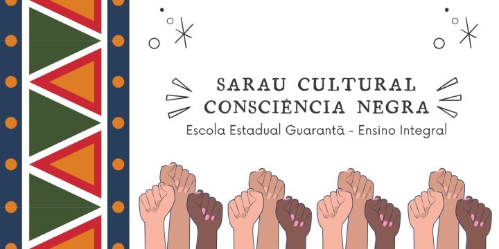 Escola estadual Guarantã promoverá no dia 24 Sarau Cultural Consciência Negra.