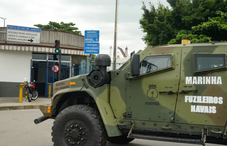 GLO: militares começam a atuar em portos e aeroportos