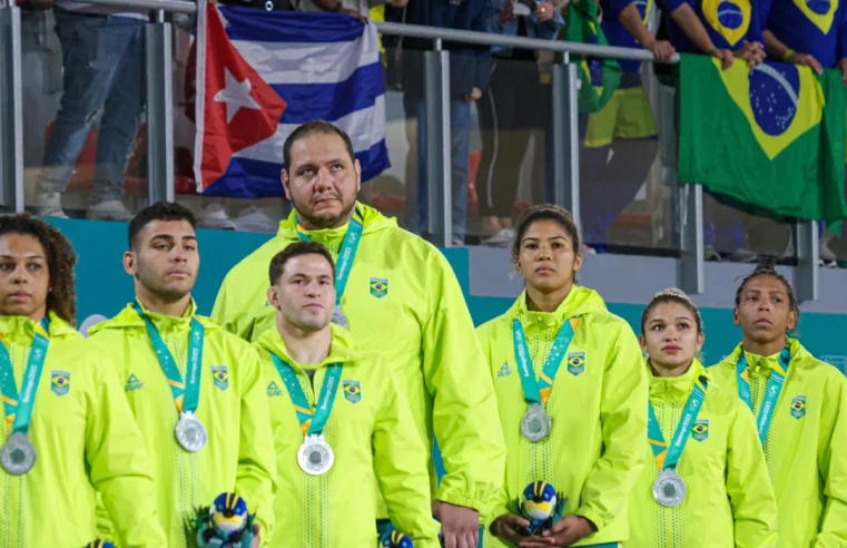 Pan: Brasil é prata por equipes e fecha campanha do judô com 16 pódios
