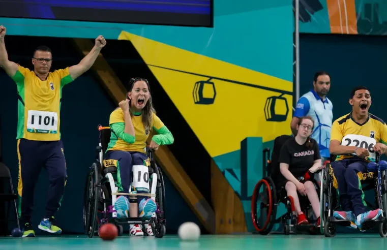 Parapan: Brasil quebra recorde de medalhas, e bocha vai a Paris 2024