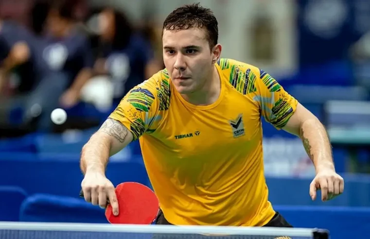 Parapan de Santiago: brasileiros sobram no 1º dia do tênis de mesa