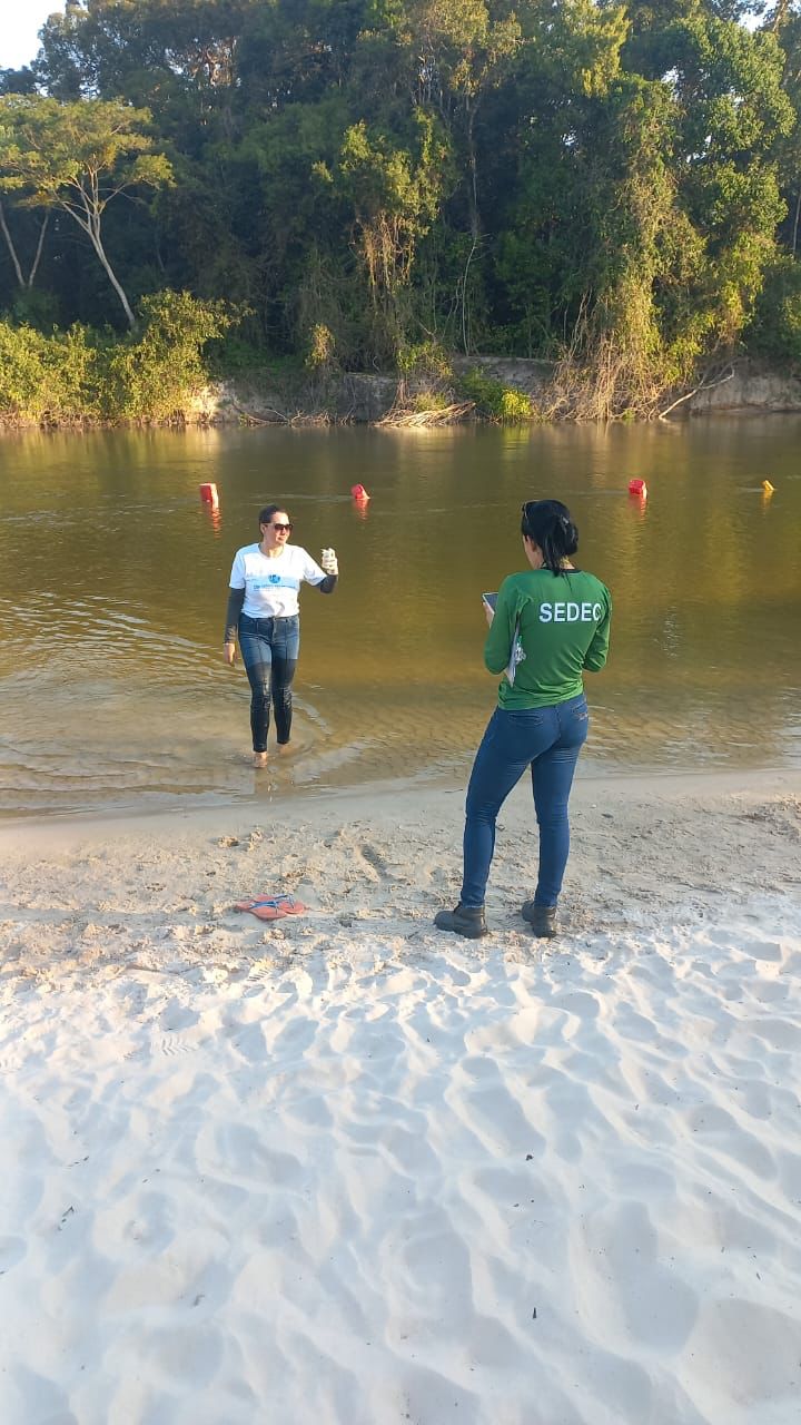 Balneários de Guarantã do Norte passam pela aprovação na Campanha de Balneabilidade realizada pela SEMA-MT