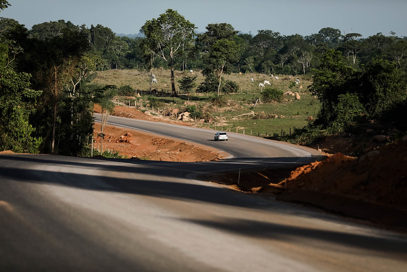 No primeiro ano de obras, Governo asfalta 81 km da MT-170