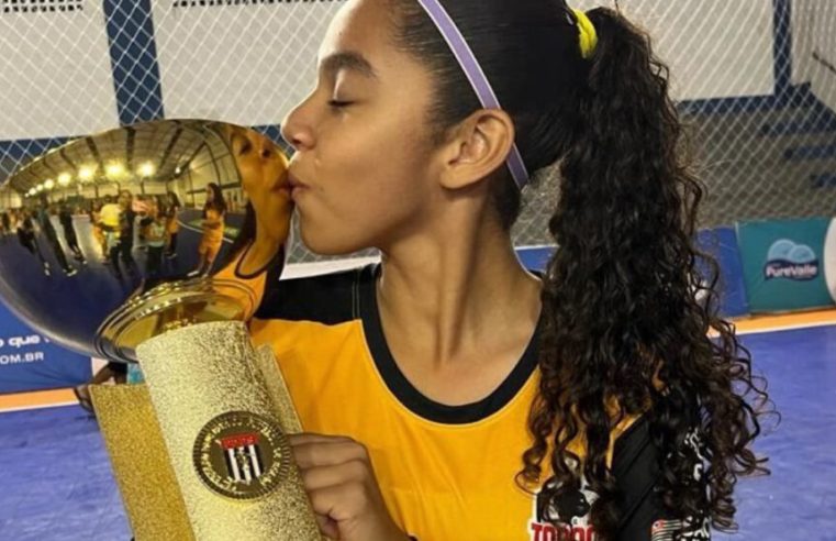 Atleta mato-grossense conquista título paulista de futsal com Taboão Magnus