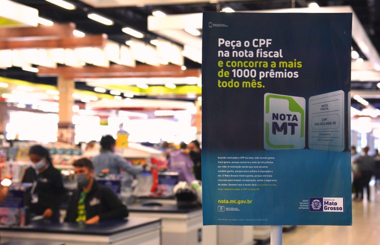 Mais de 450 mil consumidores concorrem a prêmios do Nota MT nesta quinta-feira (14)