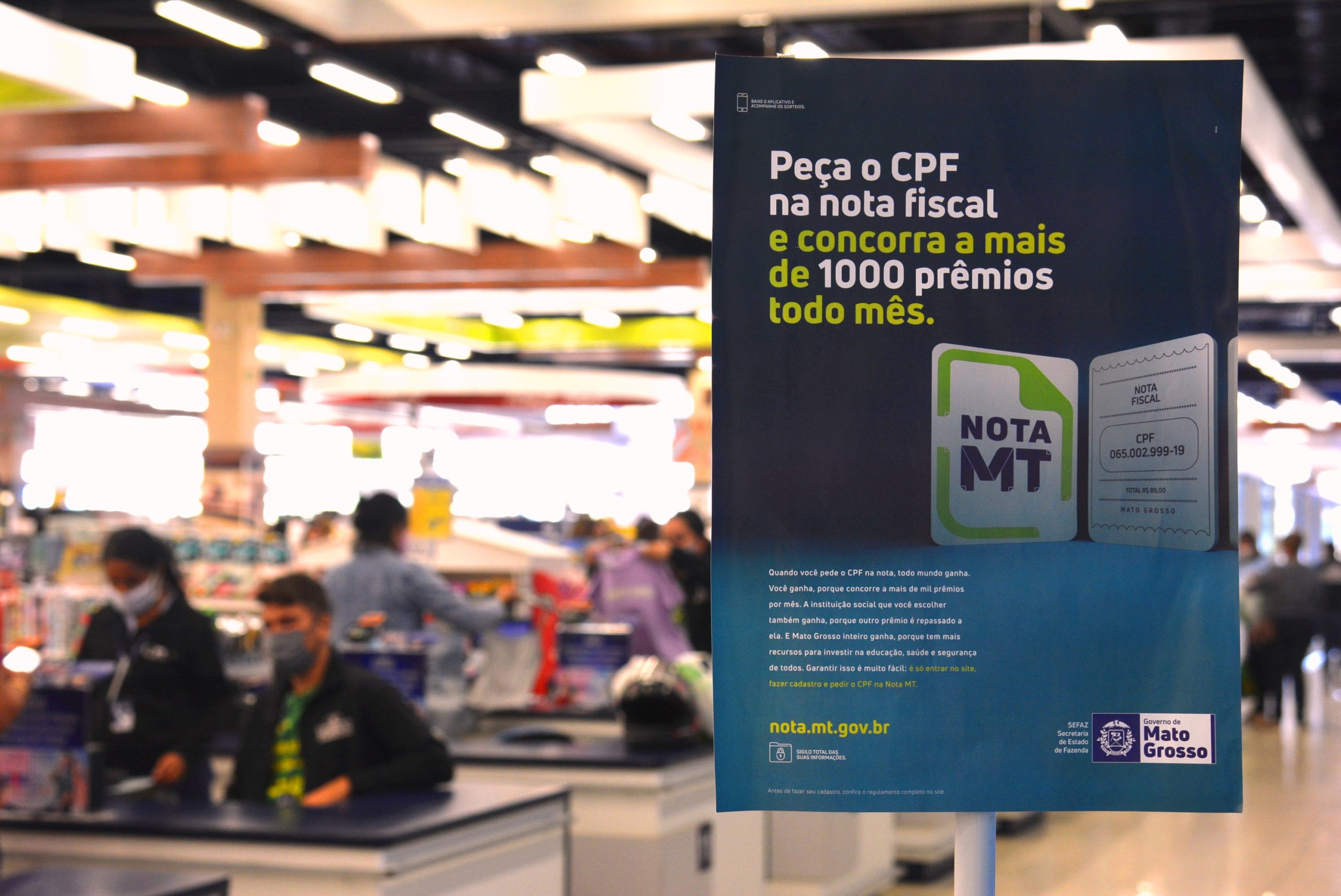 Mais de 450 mil consumidores concorrem a prêmios do Nota MT nesta quinta-feira (14)