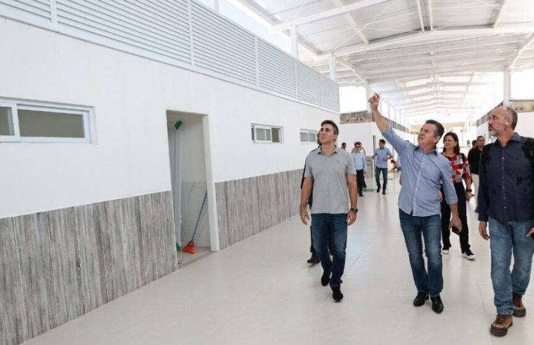 Governador vistoria nova escola em Cuiabá que irá atender 1,7 mil alunos; “revolucionária”