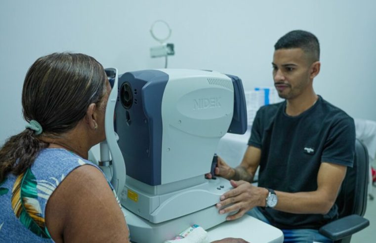 Mutirão atende 128 pacientes em cirurgia de catarata em Lucas do Rio Verde