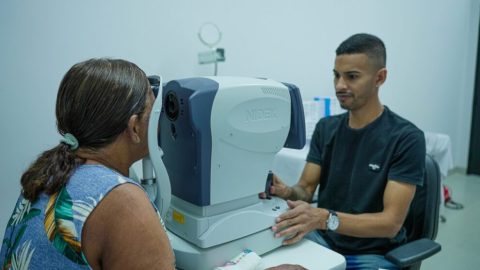 Mutirão atende 128 pacientes em cirurgia de catarata em Lucas do Rio Verde