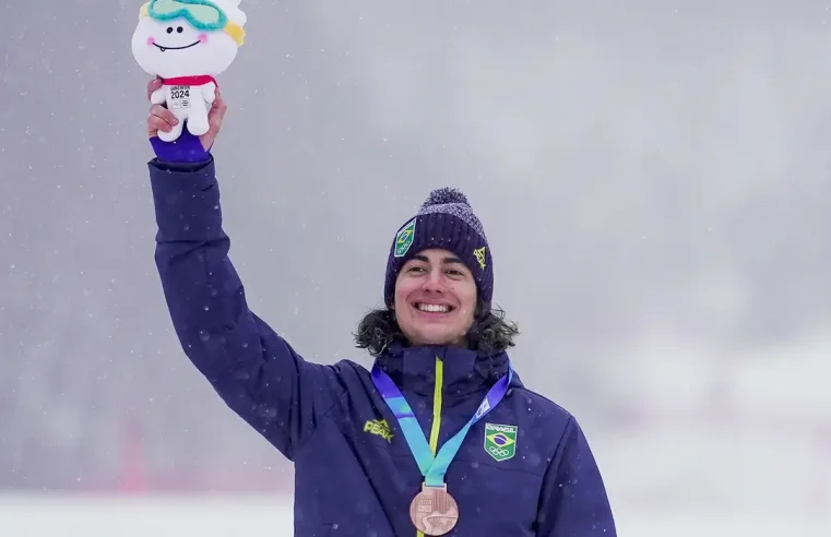 Zion ganha medalha inédita em Jogos Olímpicos de Inverno