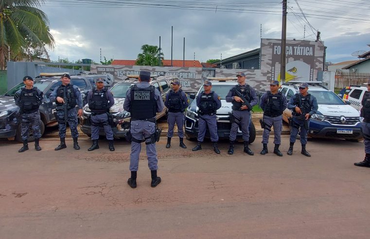 VEJA O VÍDEO/Polícia Militar intensifica policiamento com a Operação Força Total em Guarantã do Norte e em todo estado de MT